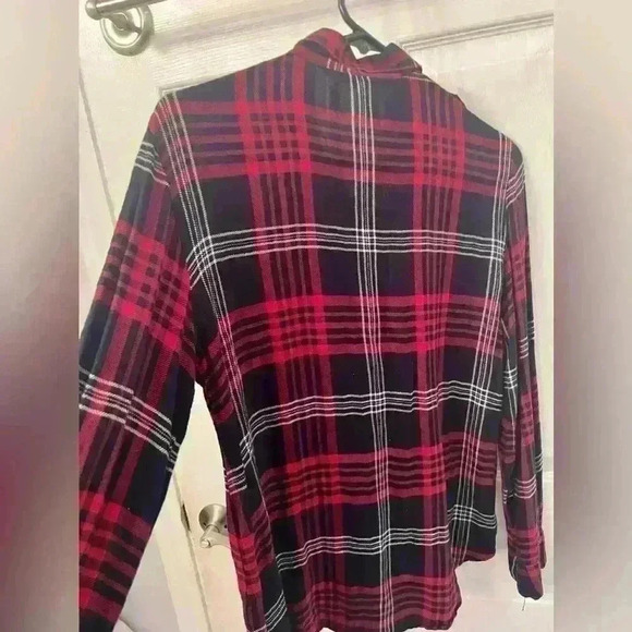 Zara Basic plaid shirt Size M - Picture 3 of 5
